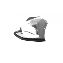Rajout de pare-choc avant noir brillant adaptable sur Skoda Enyaq 4 20+