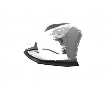 Rajout de pare-choc avant noir brillant adaptable sur Skoda Enyaq 4 20+