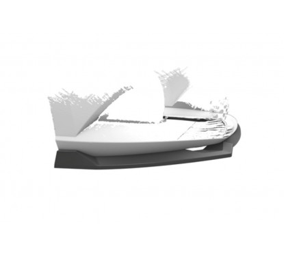 Rajout de pare choc noir brillant adaptable sur Skoda Fabia 3 19-21