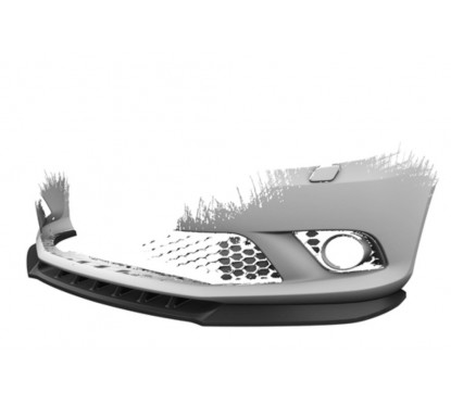 Rajout de pare choc carbone adaptable sur Skoda Fabia 2 RS 10-14