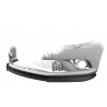 Rajout de pare choc noir brillant adaptable sur Skoda Fabia 2 RS 10-14