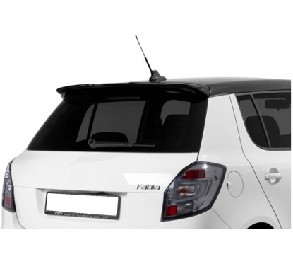 Becquet noir brillant adaptable sur Skoda Fabia 2 RS 10-14