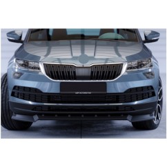 Rajout de pare choc noir brillant adaptable sur Skoda Karoq 17+