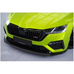 Rajout de pare choc noir brillant adaptable sur Skoda Octavia 4 RS 20+