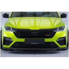 Rajout de pare choc noir brillant adaptable sur Skoda Octavia 4 RS 20+