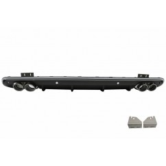 Diffuseur arriere Audi Q5 8R Facelift Double sortie Look SQ5 (13-16) avec pare choc S-Line