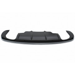 Diffuseur arriere Audi Q5 8R Facelift Double sortie Look SQ5 (13-16) avec pare choc S-Line