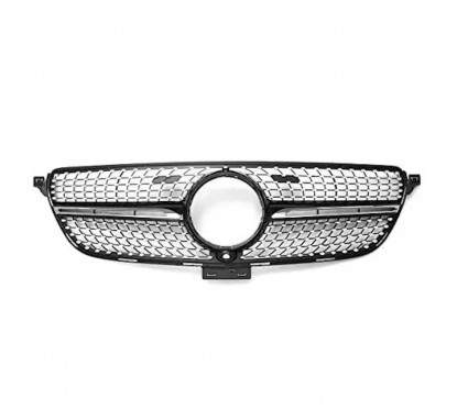 Calandre Mercedes GLE W166 Diamant (15-18) Sans caméra
