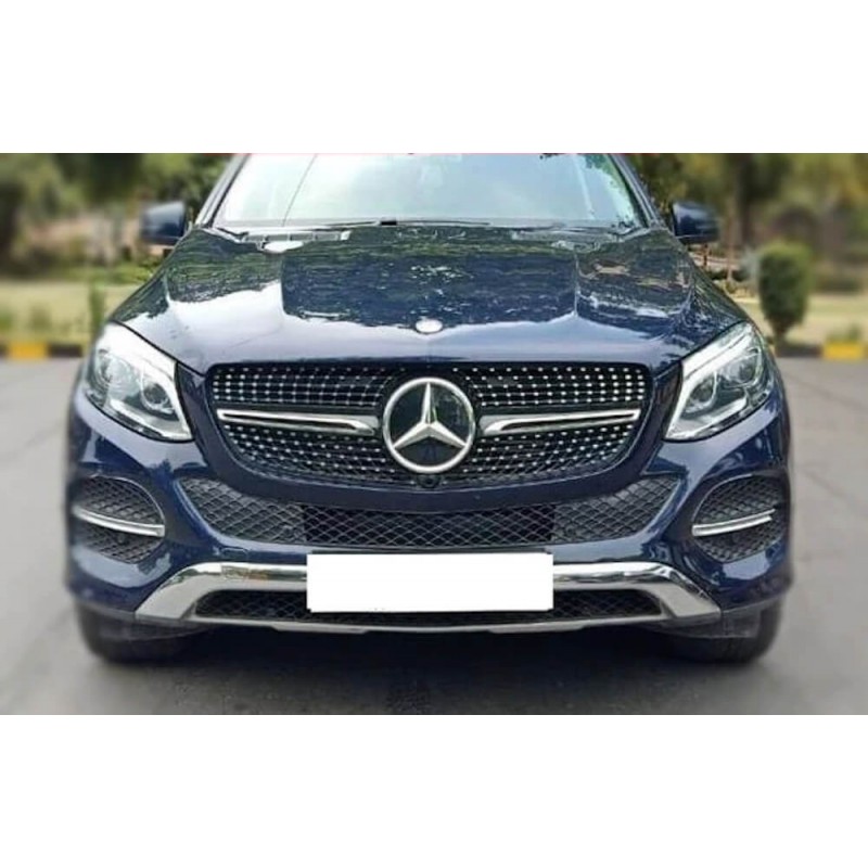 Heck Diffusor + Doppel Endrohre Schwarz Für Mercedes GLS X166 2015 2016 2017 2018 2019