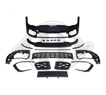 Pare choc avant adaptable sur Vw Golf 8 Look GTI (19+)