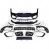 Pare choc avant adaptable sur Vw Golf 8 Look GTI (19+)