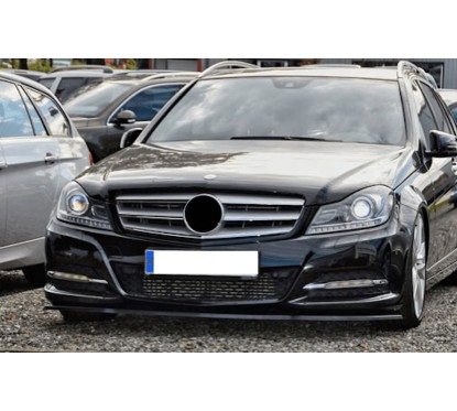 Rajout de Pare choc avant adaptable sur Mercedes Classe C W204 C204 S204 (11-15)