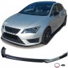 Rajout pare choc avant noir brillant adaptable sur Seat Leon Cupra (12-20)