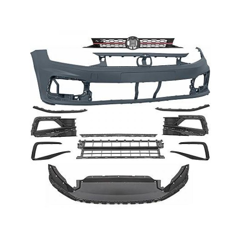 Pare-choc avant adaptable sur Vw Polo AW Look GTI (17-21)