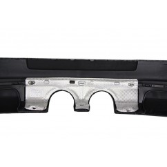 Jupe de pare choc arrière adaptable sur Golf 5 V Look R32 (03-07)
