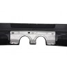 Jupe de pare choc arrière adaptable sur Golf 5 V Look R32 (03-07)