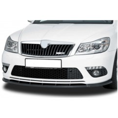 Rajout de pare choc noir brillant adaptable sur Skoda Octavia 2 RS 09-13