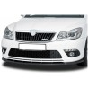 Rajout de pare choc noir brillant adaptable sur Skoda Octavia 2 RS 09-13