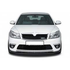Rajout de pare choc noir brillant adaptable sur Skoda Octavia 2 RS 09-13