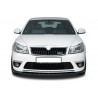 Rajout de pare choc noir brillant adaptable sur Skoda Octavia 2 RS 09-13