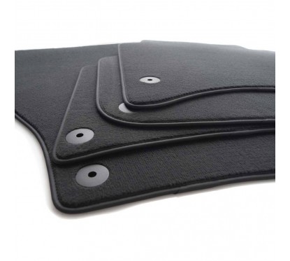 Set de 4x tapis velours Noir Porsche Cayenne 9YA (17+)