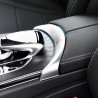 Bouton de console centrale alu Mercedes Classe C W205 et GLC X253