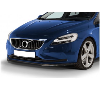 Rajout de pare choc noir brillant adaptable sur Volvo V40 12-19
