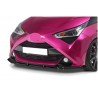 Rajout de pare choc carbone adaptable sur Toyota Aygo 2 18+