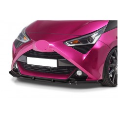 Rajout de pare choc noir brillant adaptable sur Toyota Aygo 2 18+