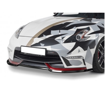 Rajout de pare choc noir brillant adaptable sur Nissan 370Z Nismo 13+