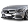 Rajout de pare choc noir brillant adaptable sur Mercedes Classe C 14-18