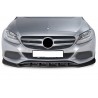 Rajout de pare choc noir brillant adaptable sur Mercedes Classe C 14-18