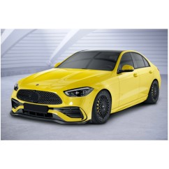 Rajout de pare choc carbone adaptable sur Mercedes Classe C 21+