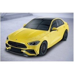 Rajout de pare choc carbone adaptable sur Mercedes Classe C 21+