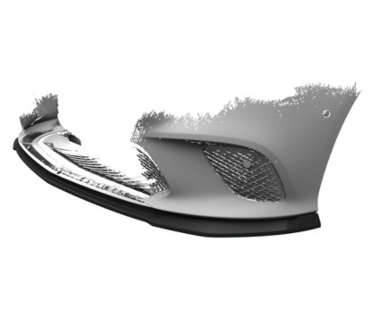 Rajout de pare choc noir brillant adaptable sur Mercedes CLS 18+