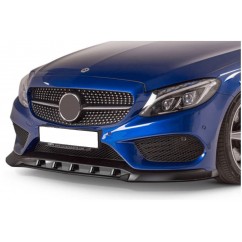 Rajout de pare choc carbone adaptable sur Mercedes Classe C AMG Line 14-18