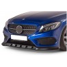 Rajout de pare choc carbone adaptable sur Mercedes Classe C AMG Line 14-18