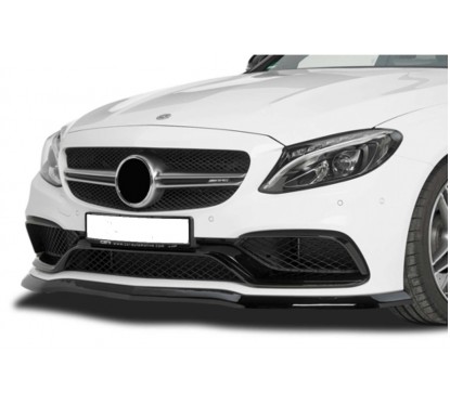 Rajout de pare choc carbone adaptable sur Mercedes Classe C AMG 14+