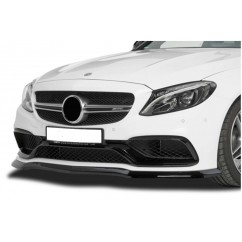Rajout de pare choc noir brillant adaptable sur Mercedes Classe C AMG 14+