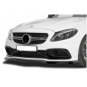 Rajout de pare choc noir brillant adaptable sur Mercedes Classe C AMG 14+
