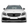 Rajout de pare choc noir brillant adaptable sur Mercedes Classe C AMG 14+