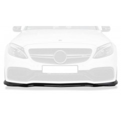Rajout de pare choc noir brillant adaptable sur Mercedes Classe C AMG 14+
