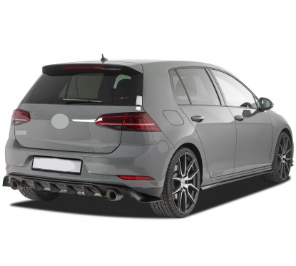 Diffuseur arrière adaptable sur Vw Golf 7.5 VII Facelift (17+) TCR Look (1+1)