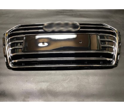 Calandre Audi A4 B9 Chrome / Noir Look S4 (15-19)