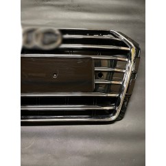 Calandre Audi A4 B9 Chrome / Noir Look S4 (15-19)