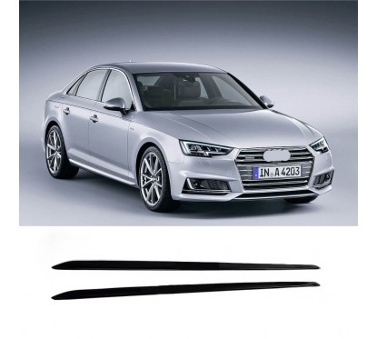 2x Bas de caisse Audi A4 B9 Look S-Line (15-19)