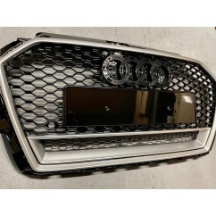 Calandre Audi A3 8V Look RS3 Silver (16-19)
