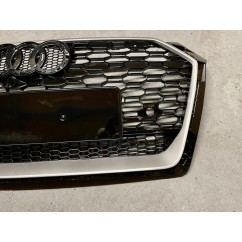 Calandre silver adaptable sur Audi A5 B9 (16-19) Look RS5
