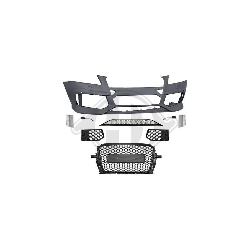 Pare Choc Avant + calandre Audi Q5 Look RSQ5 (12-16) Pare Choc Avant + calandre Audi Q5 Look RSQ5 (12-16)
