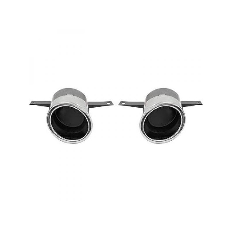 2x embouts d'échappements Mercedes Classe A W177 V177 (18+) Look A35 AMG